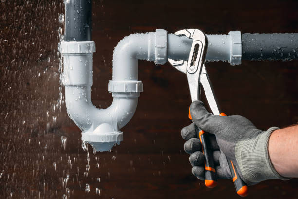 Professional Plumbing technician working in Deerfield Street, NJ